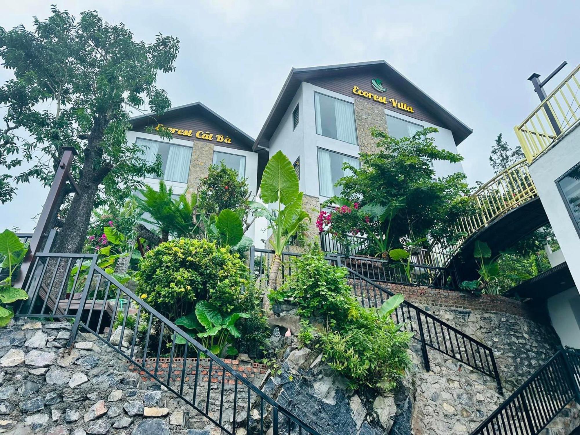 Ecorest Villa Cat Ba Chan Chau Exterior foto
