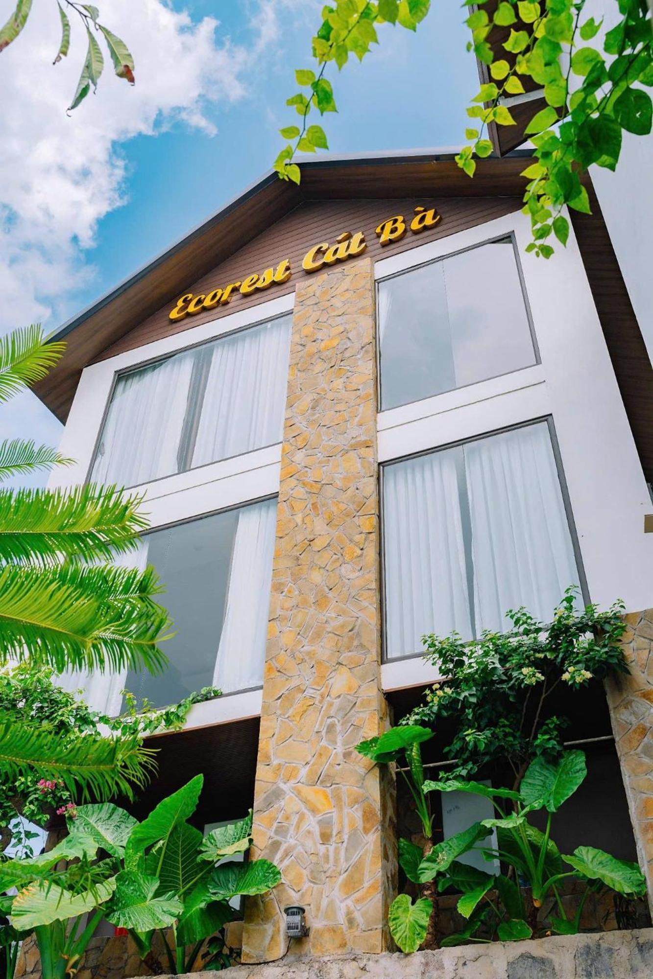 Ecorest Villa Cat Ba Chan Chau Exterior foto